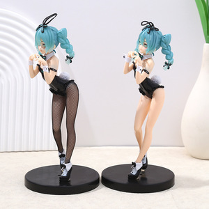Figurines en PVC d'anime <span class=keywords><strong>Miku</strong></span> <span class=keywords><strong>Sexy</strong></span> Bunny Girls de 22 cm, 2 styles, figurines en plastique, modèle de jouet, poupée - Product Image 3