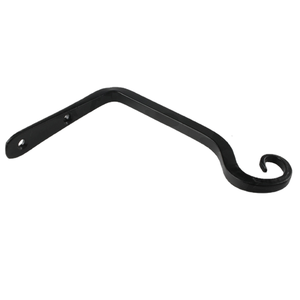 Jinmao 5,67 pulgadas simple pared hierro doblado moldeado ropa flor cesta gancho tornillos autorroscantes fijo tipo <span class=keywords><strong>S</strong></span> - Product Image 3