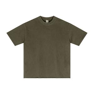 Camiseta de Manga Corta con Logotipo Personalizado, Color Sólido, para Hombre, 100% Algodón, Básica, Informal, Transpirable, para Uso Diario en Verano - Product Image 6