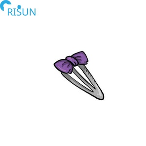 Horquillas esmaltadas de Metal <span class=keywords><strong>para</strong></span> el pelo, broches de pelo esmaltados a la moda, <span class=keywords><strong>para</strong></span> labios, frutas, fresas, plantas y hojas - Product Image 3