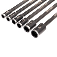 Métrique 4 4.5 5 5.5 7 8 mm 6 Pièces 13 pièces 1/4 "8710 8719 Hexagonal Écrou Vitesse Peu Réglé pour la Voiture Modèle Avion