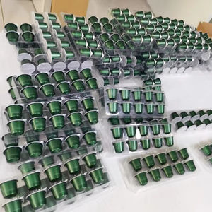 Capsule de café de haute qualité dosettes d'espresso en papier d'aluminium jetables couleur personnalisée - Product Image 5