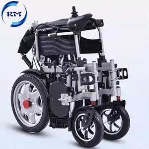 专业制作残疾人自动折叠电动老年轮椅