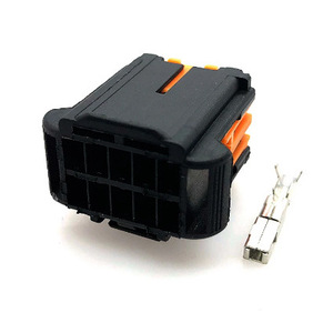 Conector de 10 pines y 1,5 mm para Peugeot 206, enchufe eléctrico para coche, terminal macho y hembra de plástico negro - Product Image 1