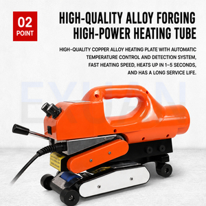 เครื่องเชื่อมจีโอเมมเบรนอัตโนมัติ220โวลต์แผ่นพีวีซีกันน้ำแผ่นกระดาน HDPE แทร็กคู่แบบร้อนละลายปีนเขา เครื่องเชื่อม Geomembrane อั - Product Image 2