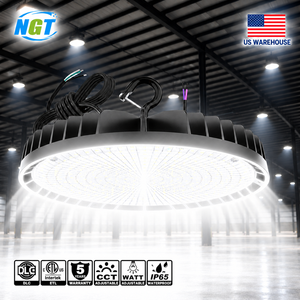Lámpara Industrial UFO de Alta Luminosidad para Techo Interior, Carcasa de Aluminio, IP65, para Fábricas, Talleres, Supermercados y Almacenes - Product Image 1