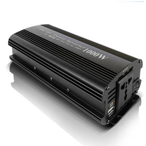 Convertidor de coche de 1000W con salida USB, cargador inversor único de 12V CC a 220V CA, inversor de corriente de 4 enchufes para coche, barco, Camping - Product Image 3