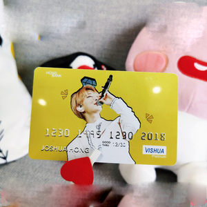 Tarjeta de Crédito Personalizada con Diseño Nuevo de Ídolos de Kpop 2023 - Product Image 1
