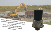 Sensor de Presión de Combustible Common Rail 284-2728 5PP4-16 CRPS para Motor Caterpillar C13 C15, Piezas para Excavadora, Cargadora y Bulldozer