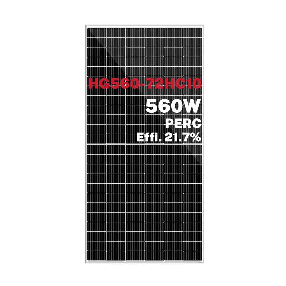 560W 580W 600W Solar Home System Module Solar Module 630W Monocrystalline Solar Panels