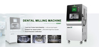 Machine de fraisage dentaire CNC 5 axes SDM6T mini, à usinage à sec et humide, la plus vendue, pour Zircone, PMMA, PEEK, Cire, Emax, Titane, Premill