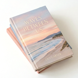 Diario de Recuerdos con Tapa Dura de Papel Texturizado Personalizado, Cosido, con Estampado en Dorado de Lujo, Impresión Offset, Hecho en Fujian, Diseño de <span class=keywords><strong>Olas</strong></span> - Product Image 2