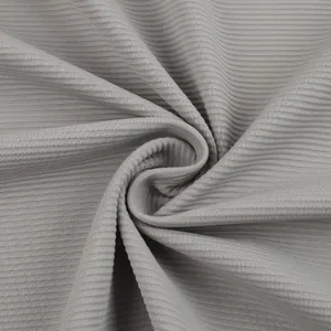 Vendita all'ingrosso di 22% in Nylon tessuto a maglia elasticizzato tessuto elasticizzato per Yoga tessuto per sport per il tempo libero Polo