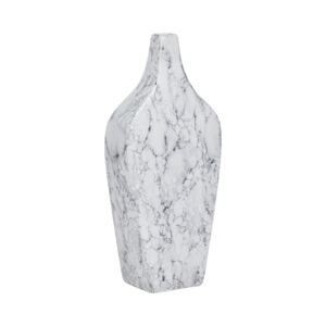 Vaso in Ceramica Scultoreo, Forma Affusolata Moderna, Pezzo Decorativo per Soggiorno - Product Image 3