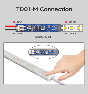 Shinechip bán chạy nhất 3A LED tuyến tính hồ sơ dải đèn cảm ứng điện dung cảm biến mô-đun chuyển đổi DC5V/12V/<span class=keywords><strong>24V</strong></span> quy nạp thiết bị chuyển mạch - Product Image 6