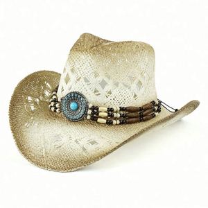 Chapeau de cowboy vintage fait main Steson pour homme, en paille de papier, style western, pour cowgirl et cowboy du Texas - Product Image 4
