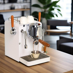 เครื่องชงกาแฟเอสเพรสโซแบบกึ่งอัตโนมัติ รุ่นใหม่ สแตนเลสสตีล พร้อมปั๊มสั่นสะเทือนระดับมืออาชีพ 50Hz แรงดัน 9 บาร์ เครื่องชงกาแฟ - Product Image 3