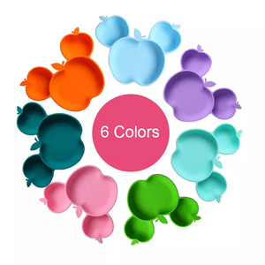 ชุดช้อนส้อมชามสำหรับ<span class=keywords><strong>เด็ก</strong></span>,ชุดจานชามอาหารลา<span class=keywords><strong>ย</strong></span>การ์ตูนน่ารักชุดอุปกรณ์รับประทานอาหารป้องกันความร้อนสำหรับฝึก - Product Image 6