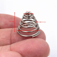 Ressorts coniques métalliques industriels de précision sur mesure, ressorts de compression en spirale pour produits électriques