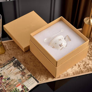 Juego de 3 Tazones para Postre de Porcelana China con Relieve Europeo y Diseño de Mariposa Rosa, Diseño Moderno y Lujoso, Ecológico - Product Image 3