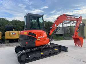 Modello popolare usato Kubot U55 escavatore 5.5 Ton Mini scavatrice macchine edili a prezzo inferiore per la vendita calda a Shanghai - Product Image 2