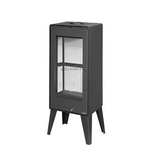 SKD Modern Glass Front Wood Stove Freestanding Solid Fuel Fireplace <b>Heater</b> Custom Made for Living <b>Rooms</b> - Product Image 1