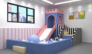 Houten <span class=keywords><strong>Indoor</strong></span> Kinderen Speeltuin Voor Kinderen Spelen Zachte Speelruimte Apparatuur Met Glijbaan - Product Image 5