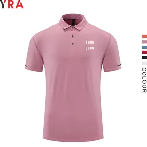 Camisas polo masculinas e femininas, camisetas polo, golfe, tênis, esportes, academia, roupas de treino atlético com logotipo personalizado