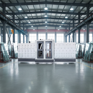 Línea de Producción de Vidrio Aislante EWORLD, Máquina Vertical de Lavado y Secado de Vidrio con Motor y Bomba, Gran Venta - Product Image 1