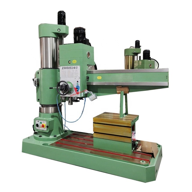 Z3050 Industrial 50mm Radial Drilling Machine 220v/380V Automatic Motor Hydraulic Locking Heavy-Duty Drill Gearbox PLC Core 4kW