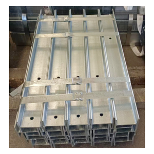 Postes de acero galvanizado de canal Jardín DIY Durmientes Poste de pared de retención para retener paredes durmientes - Product Image 5