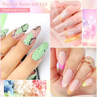 Vernis à ongles en gel couleur macaron 7 ml, 41 couleurs, gel UV LED pour nail art, vernis semi-permanent, manucure, gel UV LED à faire tremper, vernis à ongles en gel