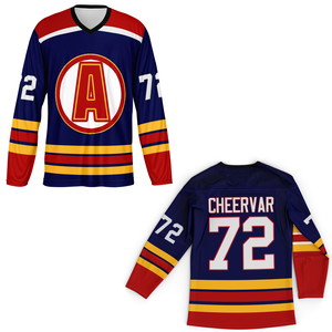 OEM Personnalisé Conçu Hockey Sur Glace Maillot Chemises pour Adultes Sublimation Technique Personnalisé Nom De L'équipe - Product Image 5