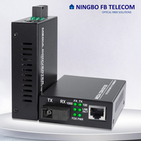 10/100/1000M Gigabit Ethernet Convertisseur de média à fibre optique Connecteur RJ45 Émetteur-récepteur à fibre SM avec portée de 20km/120km