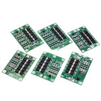 Module de protection BMS pour batterie lithium 3S 4S 40A 60A Li-ion LiFePO4 18650, carte PCB de charge pour démarrage de perceuse électrique