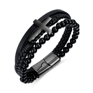 Мужской браслет из воловьей кожи - Product Image 3