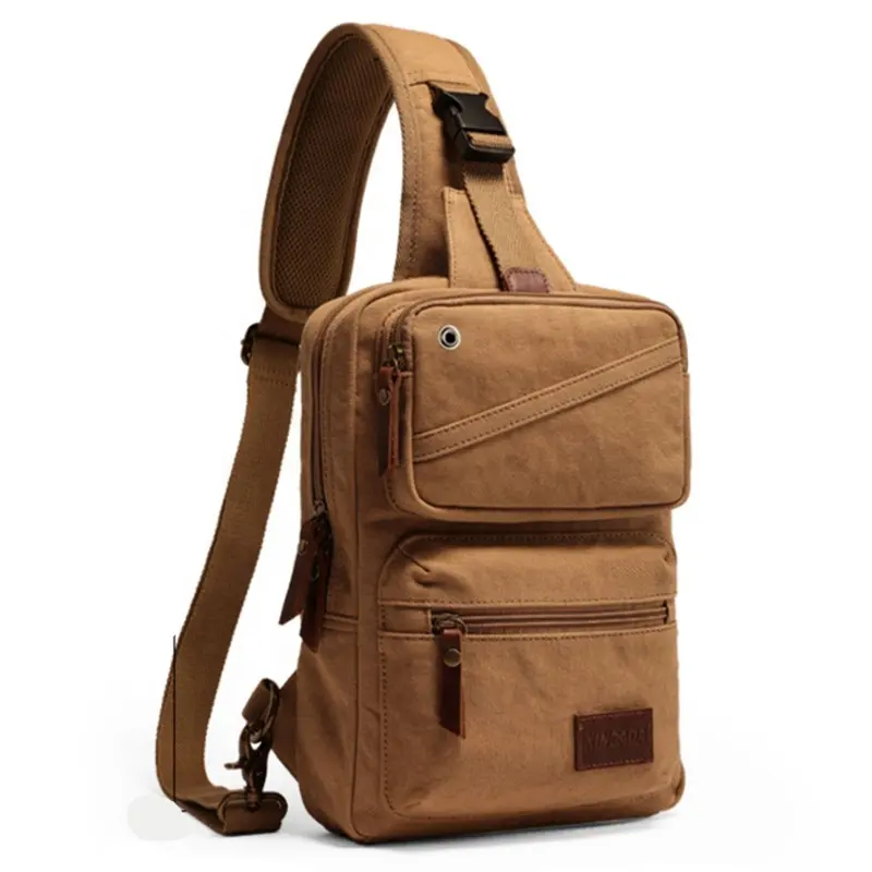 Multipurpose Men Mini Sling Bag Crossbody Travel Hiking Shoulder Daypack One Strap Sling Backpack