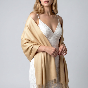 Premium Cashmere Elegant Women Long <b>Shawl</b> <b>Wrap</b> Soft Warm Shoulder Scarf for Winter Travel Daily Life & Events - Product Image 4