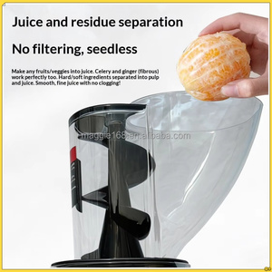 Big Mouth Full-automatic Cut-free Fruit Residue Separation <b>Orange</b> Slow Original Juicer Blender Juicer Extractor High-Power Motor - Product Image 4
