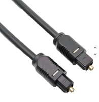 Câble audio numérique optique Toslink 1M neuf 2026 avec connecteur DVI pour HDTV, cordon audio en PVC, livraison directe