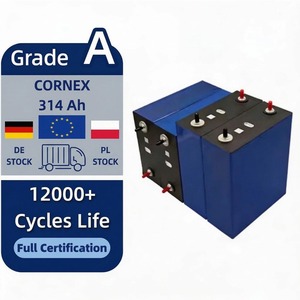 Cornex แบตเตอรี่ลิเธียมไอออนฟอสเฟตแบบปริซึม Lfp 3.2V แพ็คแบตเตอรี่แบบ LFP314 8000รอบแบบ DIY 12V 24V 36V 48V - Product Image 1