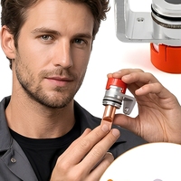 Connecteur de panneau traversant JAR EV pour recharge de véhicules électriques, 12V, aluminium, laiton, haute tension, 200A, IP67