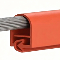 Manchon de protection thermorétractable pour câbles aériens, protège-câble en silicone pour isolation de conducteurs extérieurs