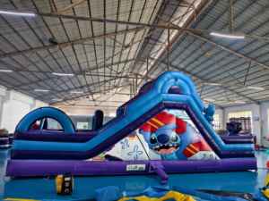 Carrera de obstáculos inflable para adultos Castillo hinchable para niños Castillo de salto Casa de rebote comercial al por mayor - Product Image 6