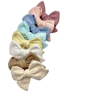Design a codino marinaio con fiocco di garza Super morbido per i colori pastello primavera ed estate - Product Image 1