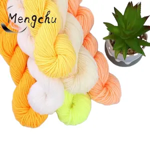 Yarncrafts-Hilo de tejer a mano para suéteres, bufandas, sombreros, lana acrílica suave y cálida de 4 capas
