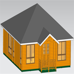 Casas PRE FABRICADAS económicas de bajo precio, almacenamiento de jardín, cabañas de madera, <span class=keywords><strong>casa</strong></span> de madera - Product Image 4