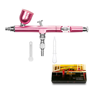 Aérographe AR-130 7,0 cc à alimentation par gravité, double action, vitesse réglable, pour travaux artistiques, peinture, réparation de meubles, fabrication de gâteaux - Product Image 4