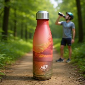 Bouteille de sport Coca-Cola Landscape 500 ml, finition mate - Product Image 2