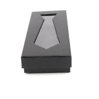 Boîte à cravates en gros, boîte d'emballage personnalisée avec votre logo, boîte cadeau pour cravates